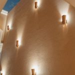 Lighting Fixtures - Sconces on Concrete Wall